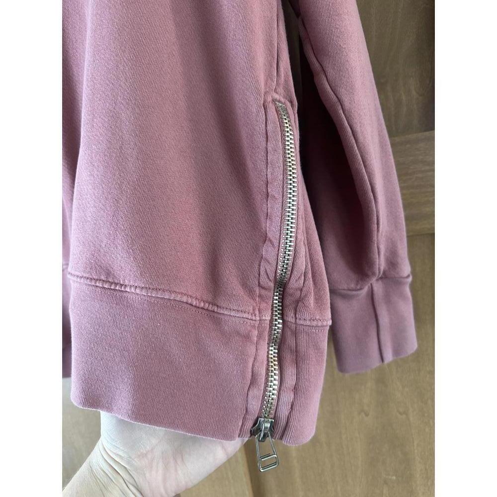 Sundry for Evereve Mauve “Love” Crew Neck Pullover w/ Side Zipper size XS/S (0)​ - Picture 4 of 11